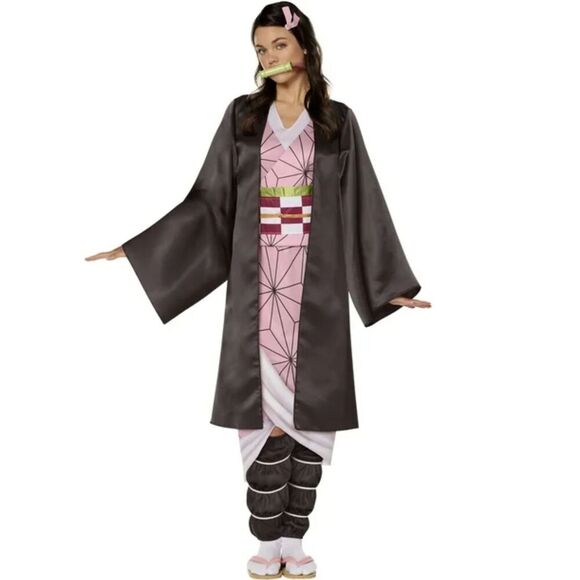 NWT Demon Slayer Nezuko Adult Costume Women's Size XL Anime - Picture 1 of 5